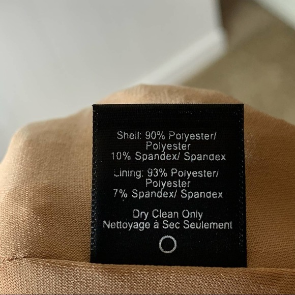 Dress The Population Zoe Sequin Minidress Cream Beige Womens Small - Picture 9 of 11